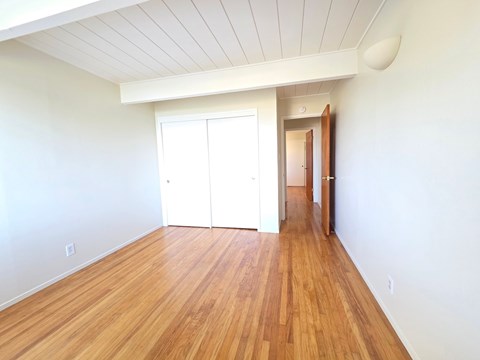Floor plan for 2 beds, 1 bath