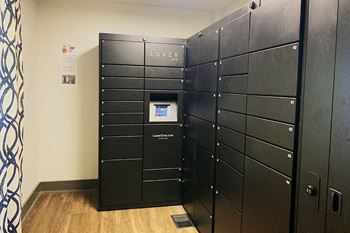 Park trace apartments secure package receiving with luxer one