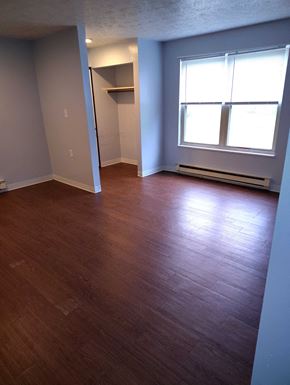 Scottdale apartment for rent - A room with wood flooring and a window.