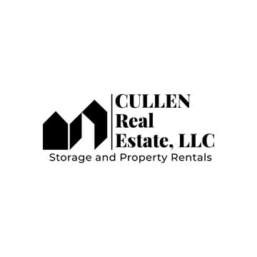 Mishicot house for rent - A black and white image of a company logo for Cullen Real Estate, LLC.