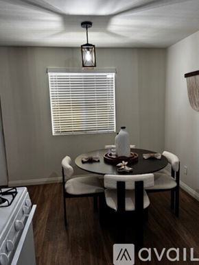 Sierra Vista apartment for rent - A staircase with a metal railing leads up to a building.