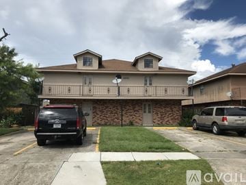 Terrytown house for rent - A building with a sign that says "available" in front of it.