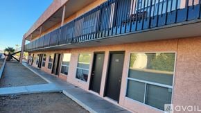 Phoenix apartment for rent - A building with a balcony and the number 108 on the door.