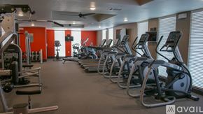 Little Elm apartment for rent - A gym with treadmills and exercise equipment.