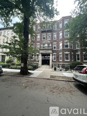 Boston apartment for rent - A street view of a building with the text "Boston" on it.