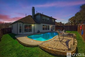 Grand Prairie house for rent - A house with a pool in the backyard.
