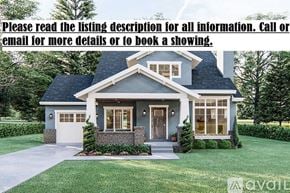 Quincy apartment for rent - A house with a grey roof and a white garage door is for sale.