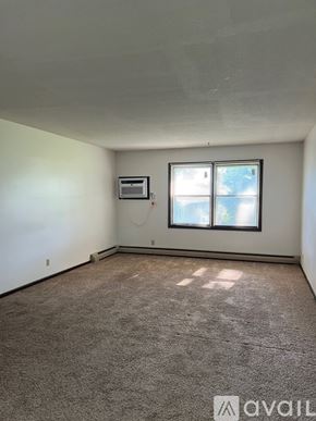 North Mankato apartment for rent - A room with a window and a carpeted floor.