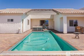 Lake Havasu City house for rent - A small pool in a house with a patio.