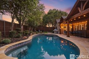 Corinth house for rent - A house with a pool in the backyard.