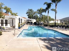 San Marcos condo for rent - A pool and spa area with steps from home.