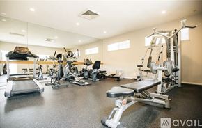 Oak Park condo for rent - A well-equipped gym with a variety of exercise machines.