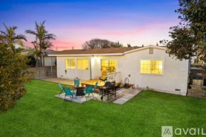 San Diego house for rent - A house with a patio and lawn is available for rent.