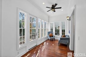 New Orleans house for rent - A backyard with a pool and patio furniture.