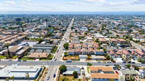 San Diego house for rent - A cityscape with a clear sky and a mix of residential and commercial buildings.
