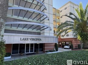 Winter Park apartment for rent - A building with the name Lake Virginia on it.