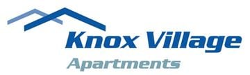 New Windsor apartment for rent - The image is a logo for Knox Village Apartments.