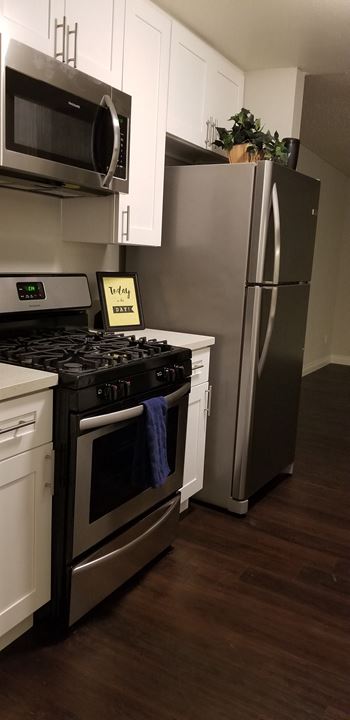 Stainless steel appliances available