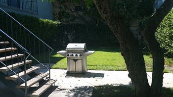 Courtyard w/bbq's