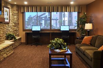 Redstone ranch apartments business center