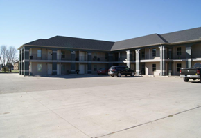 Willison apartment for rent - a large building with cars parked in front of it