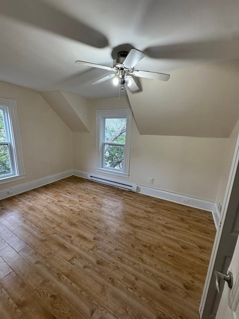 Floor plan for 4 beds, 1 bath