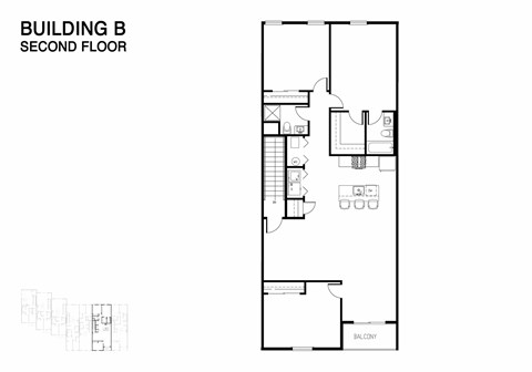 Floor plan for 3 beds, 2 baths, 1550 sqft