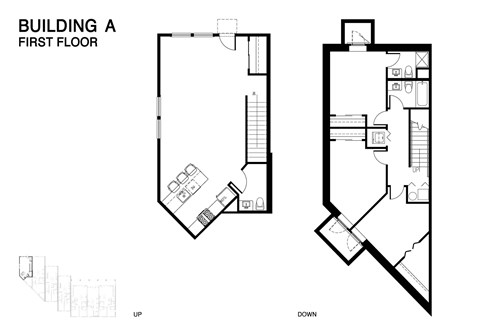 Floor plan for 3 beds, 2.5 baths, 1509 sqft