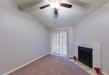 Living room remodel with fireplace