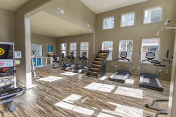 Huge 24-hour club quality fitness center with health hub