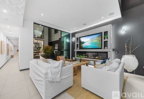 Los Angeles house for rent - A modern building with the number 840 on it.