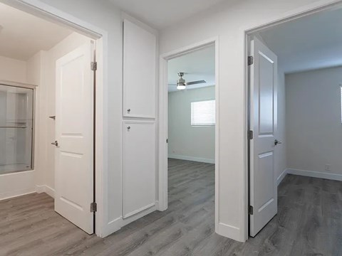 Floor plan for 2 beds, 1 bath