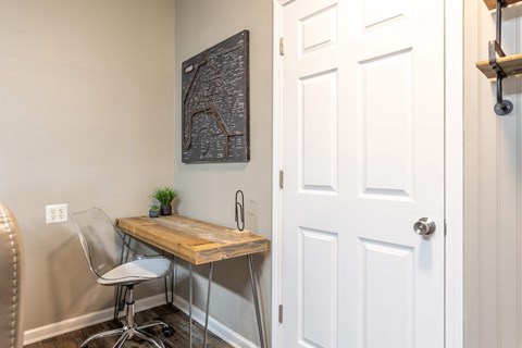 Floor plan for 1 bed, 1 bath