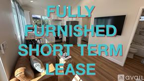Santa Ana apartment for rent - A fully furnished short term lease is available.