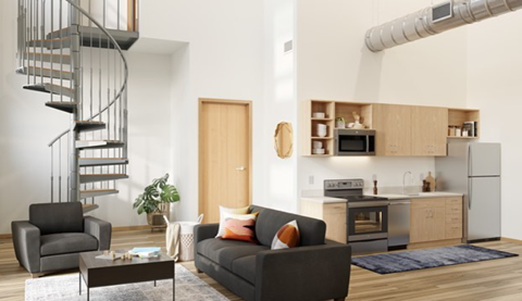 Floor plan for 4 beds, 3 baths, 453 sqft