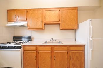 Fully-equipped kitchens with nice cabinets