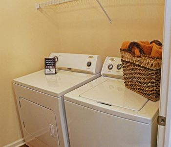 Full-size washer & dryer in every home