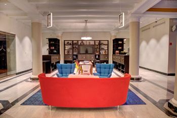 Lounge and seating areas