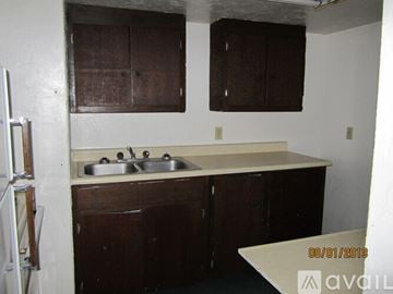 Idaho Falls apartment for rent - A kitchen with a sink and cabinets.