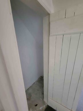 New Glasgow apartment for rent - A white door with a white frame.
