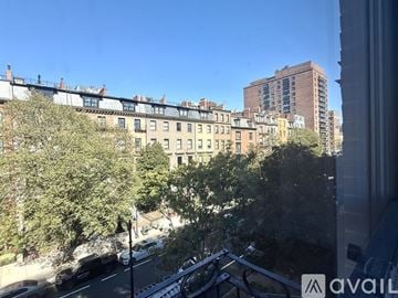 Boston apartment for rent - A kitchen with wooden cabinets and granite countertops.