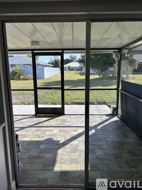 Cape Coral apartment for rent - A bathroom with a sink, toilet, and bathtub.