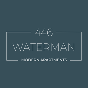 East Providence apartment for rent - A modern apartment complex named Waterman is numbered 446.