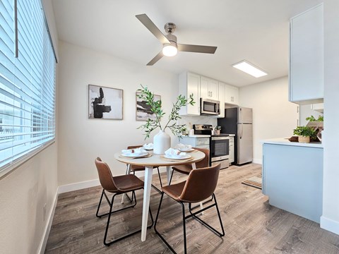 Floor plan for 2 beds, 2 baths, 845 sqft