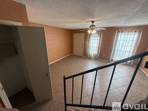 Harvey townhouse for rent - A bathroom with a toilet and sink in it.