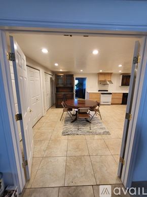Idaho Falls apartment for rent - A dining room with a table set for four.