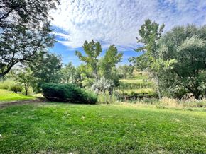 Lakewood apartment for rent - A lush green field with trees and a cloudy sky.