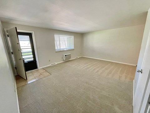 Floor plan for 1 bed, 1 bath