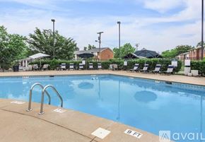 Nashville apartment for rent - A swimming pool with a depth marker reading 9 feet.