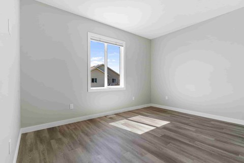 Floor plan for 3 beds, 2 baths, 1361 sqft